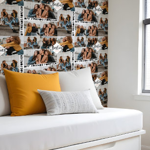 Papel Pintado Collage de fotos Fun Trendy BFF Best Friends Forev