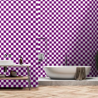 Papel Pintado Color blanco y púrpura, piel y palo