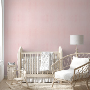 Papel Pintado Color de cuarzo rosa sencillo con textura sutil y