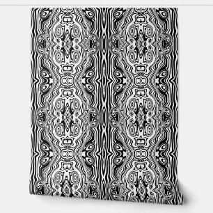 Papel Pintado Color del Personalizado de las ondas abstractas en