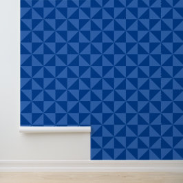 Papel Pintado COLOR Geométrico EDITABLE Azul colorido