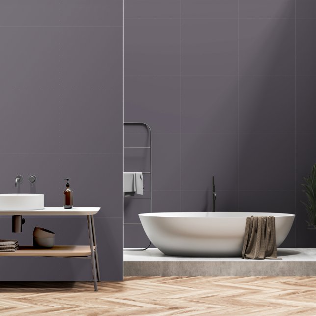 Papel Pintado Color gris de lavanda silenciosa relajante (Baño)