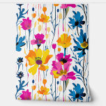 Papel Pintado Color maximalista moderno Pop Ink Floral Art<br><div class="desc">El fondo de pantalla de arte floral de color moderno maximalista pop de tinta es una opción sorprendente para los amantes del diseño interior que buscan una estética vibrante y audaz en su espacio. Este papel pintado de palo y pelusa ofrece una mezcla cautivadora de intrincados patrones florales y tonos...</div>