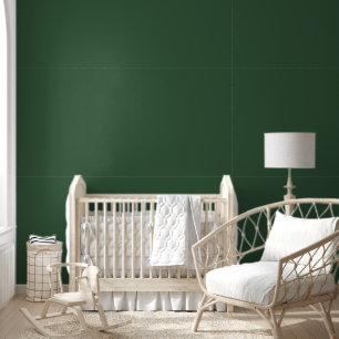 Papel Pintado Color negro verde esmeralda sólido