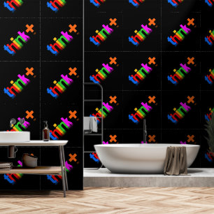 Papel Pintado Colores Positivos Pensamiento Texto Negro