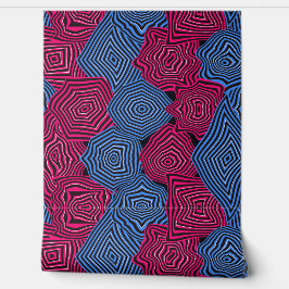 Papel Pintado Colorful Art Nouveau Geometric Pattern 