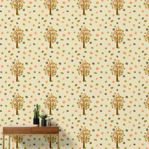 Papel Pintado Coloridas hojas otoñales