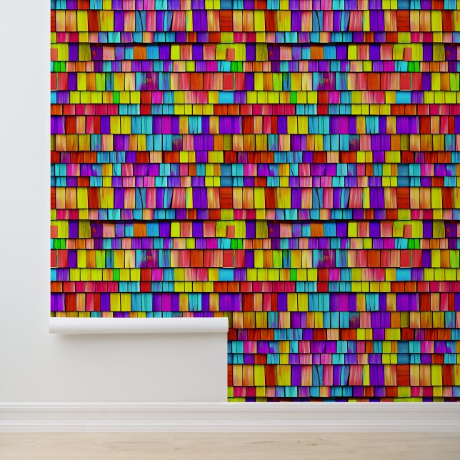 Papel Pintado Coloridos Shingles (Solicitud)