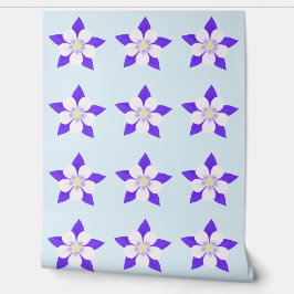 Papel Pintado Columbine Azul Pálido