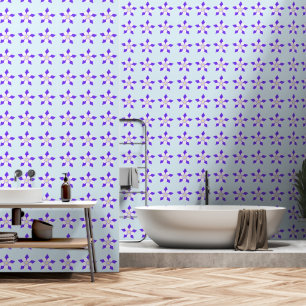 Papel Pintado Columbine Azul Pálido