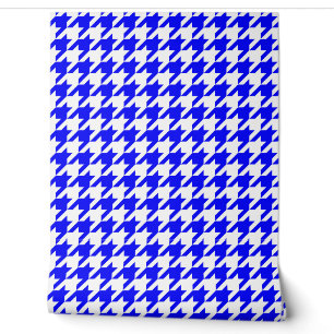 Papel Pintado Comprobación de la galga azul y blanca