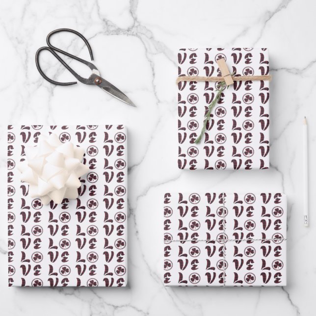 Papel pintado con estampado de cuadros escoceses y (Anverso)