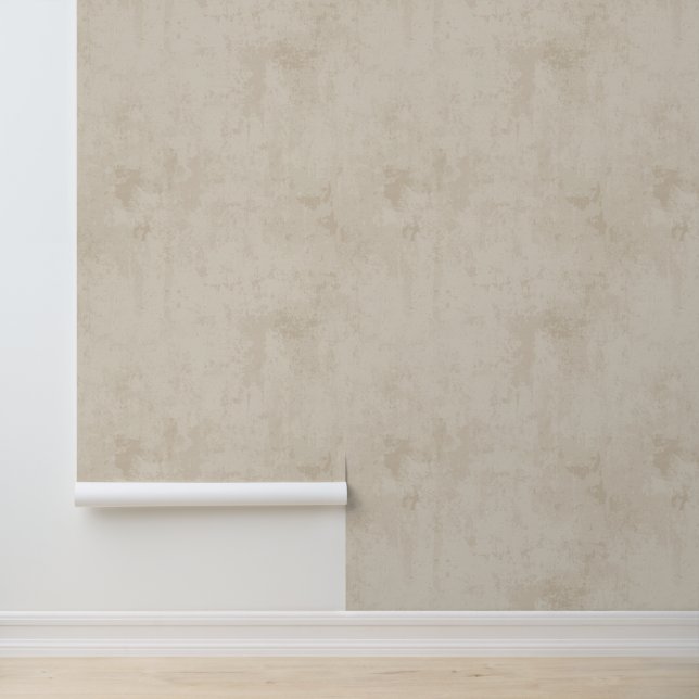 Papel pintado con estampado de esponja bronceado/m (Solicitud)