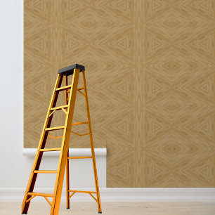 Papel pintado con estampado de veta de madera que