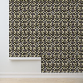 Papel pintado con líneas onduladas
