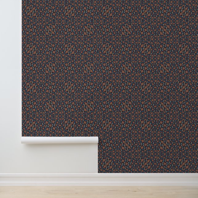 Papel pintado con líneas onduladas (Solicitud)