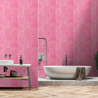 Papel Pintado con Patrón Abstracto Rosa Bonito