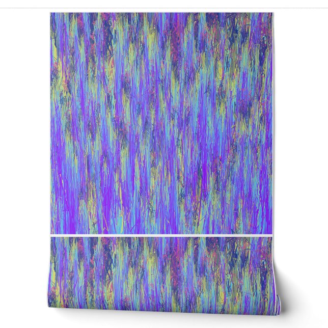 Papel pintado con patrón geométrico abstracto  (Desenrollar)