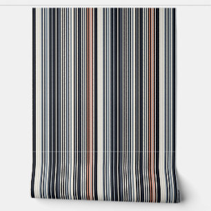 papel pintado con rayas oscuras