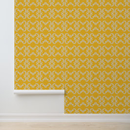 Papel pintado con rizos