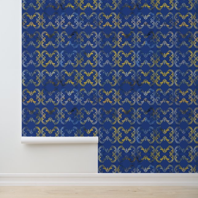 Papel pintado con rizos (Solicitud)