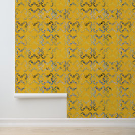Papel pintado con rizos