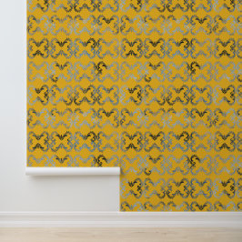 Papel pintado con rizos