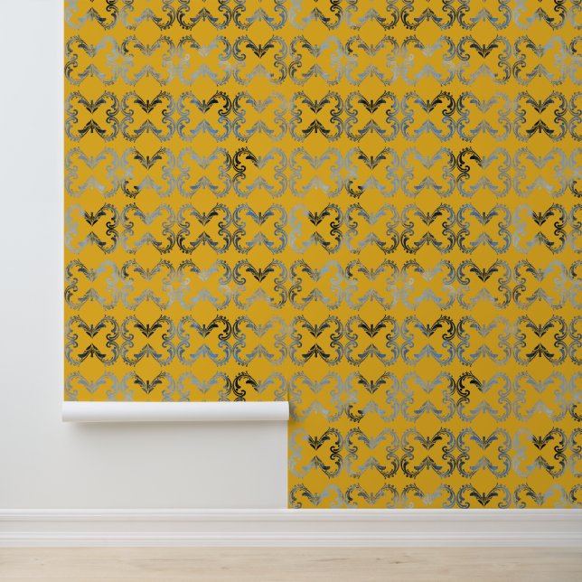 Papel pintado con rizos (Solicitud)