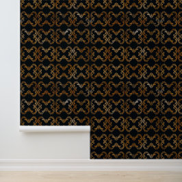 Papel pintado con rizos