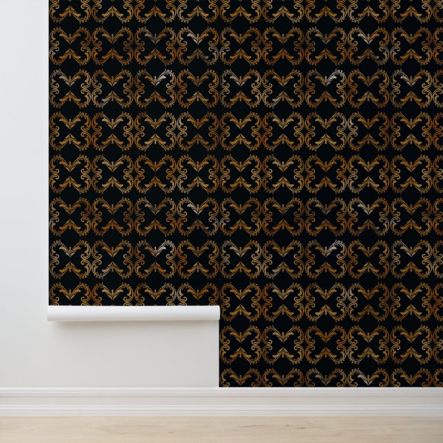 Papel pintado con rizos (Solicitud)