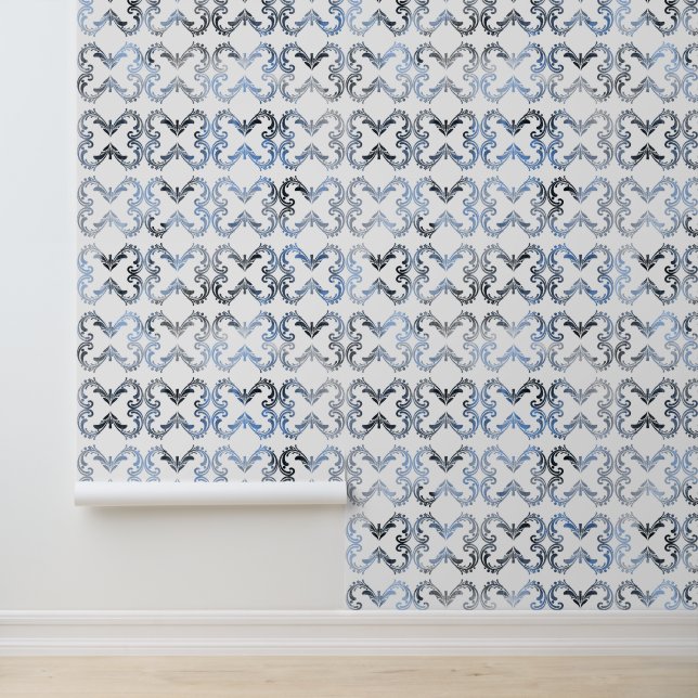 Papel pintado con rizos (Solicitud)