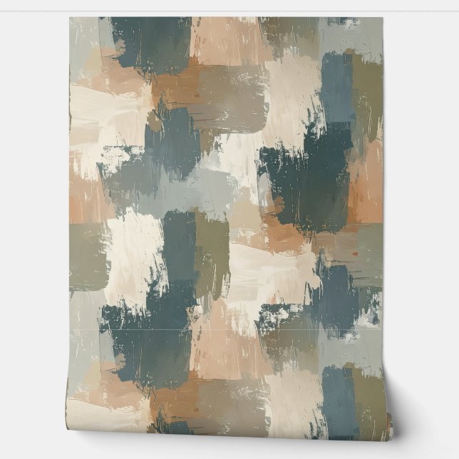 Papel pintado con textura de pincelada emocional (Desenrollar)