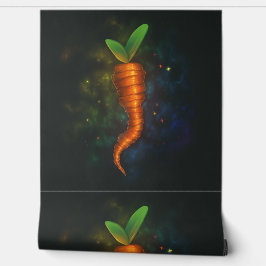 Papel pintado con zanahorias