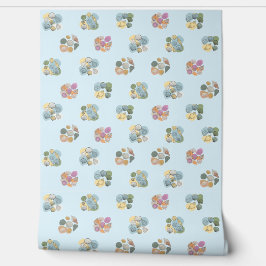 Papel Pintado Concha. Blobs de color