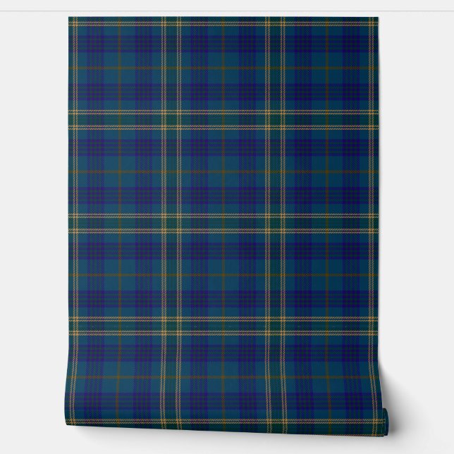 Papel Pintado Condado de Irlanda Fermanagement Tartan Plaid (Desenrollar)