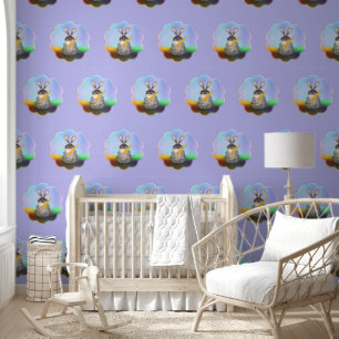 Papel Pintado Conejo con zanja
