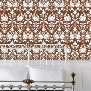 Papel Pintado Conejo Cottagecore