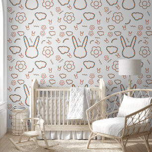 Papel Pintado Conejo Cute