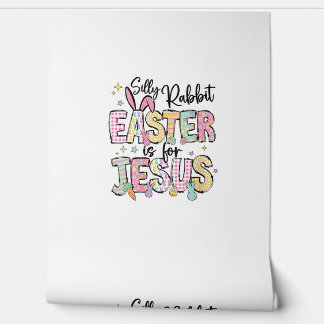 Papel Pintado Conejo tonto de mujer Pascua es para Jesús Conejit