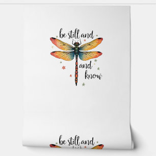 Papel Pintado Conócete y permanece quieto Floral Dragonfly Chris