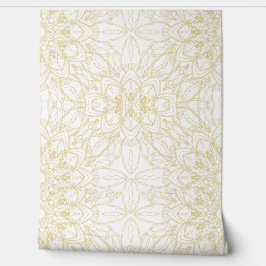 Papel pintado continuo Mandala de Oro de Lujo