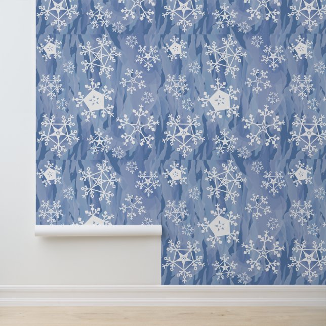 Papel Pintado Copos de nieve (Solicitud)