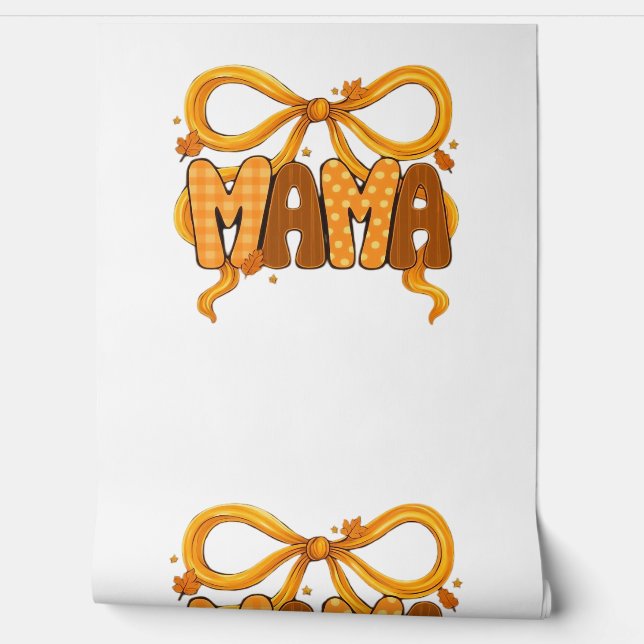 Papel Pintado Coquette Mama de Otoño - Estética de otoño acogedo (Desenrollar)