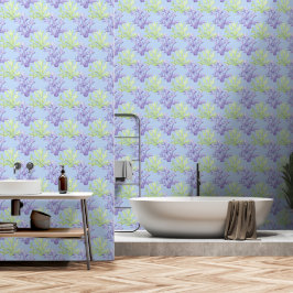 Papel Pintado Corales acuarelas