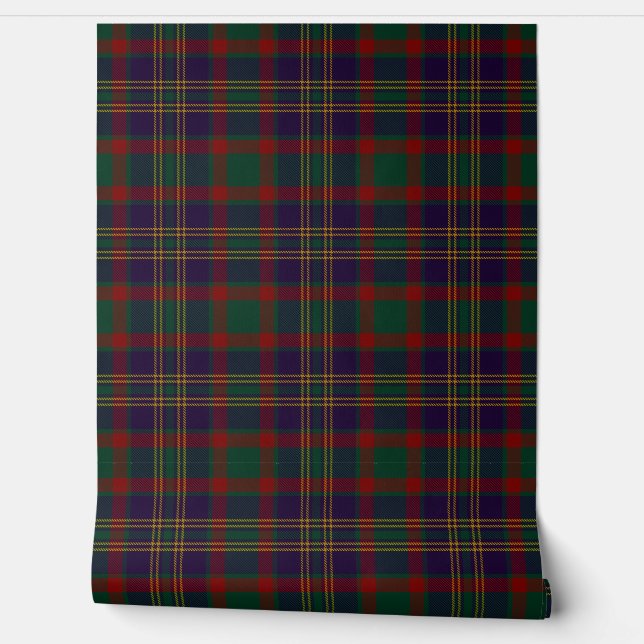 Papel Pintado Cork Tartan Plaid (Desenrollar)