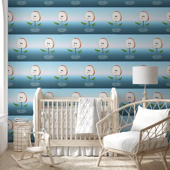 Papel Pintado Corte de Apple (Niños)