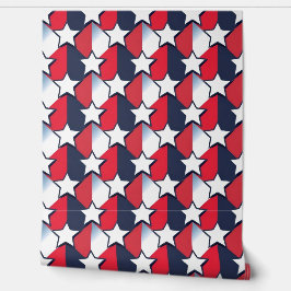 Papel Pintado Cortina de fondo de estrellas patrióticas y fondos