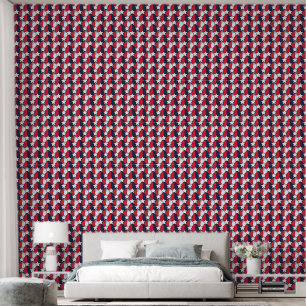 Papel Pintado Cortina de fondo de estrellas patrióticas y fondos