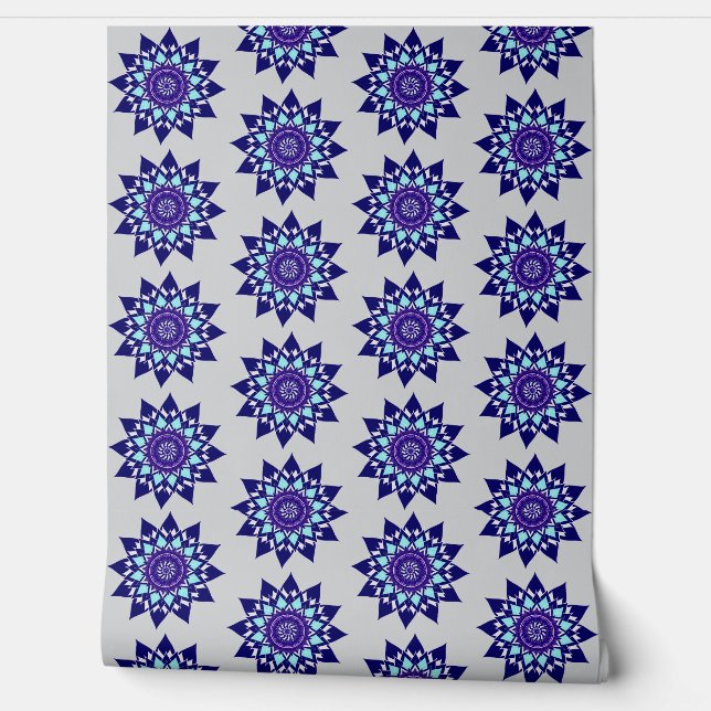 Papel Pintado cosmos en blanco y negro (Desenrollar)