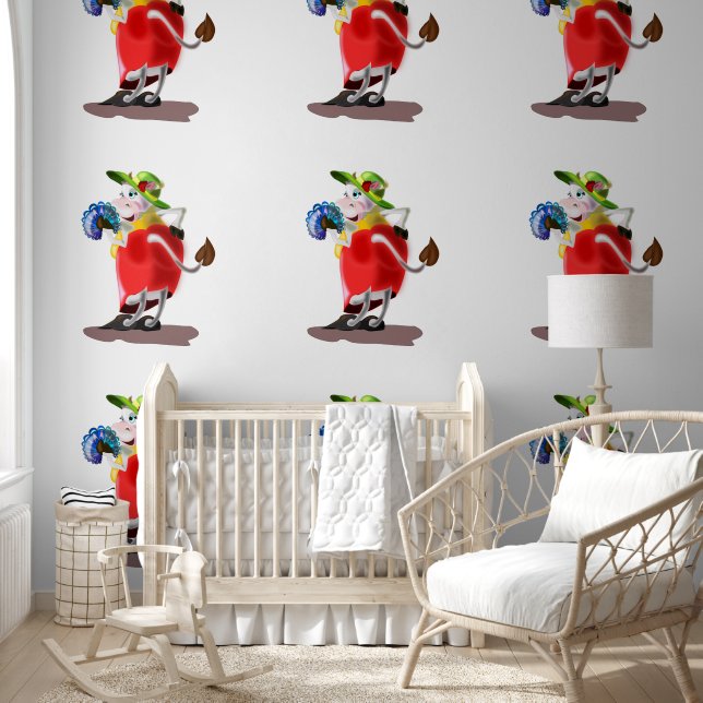 Papel Pintado Cow Funny (Niños)